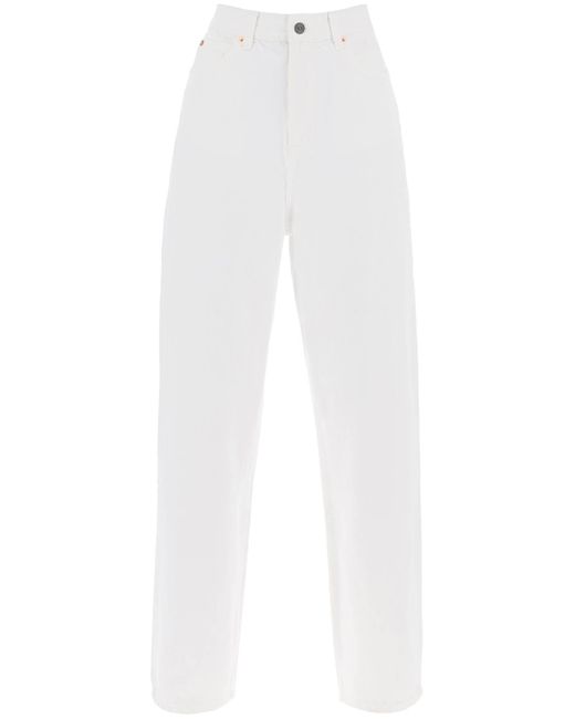 Wardrobe NYC White Jeans Loose A Vita Bassa