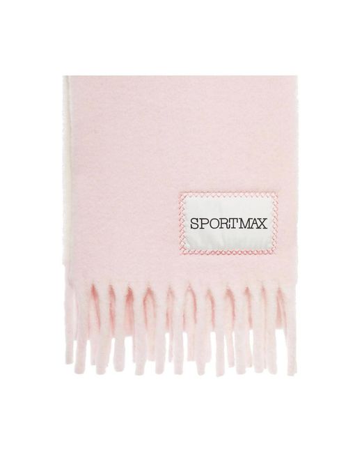 Sportmax Pink Scarves
