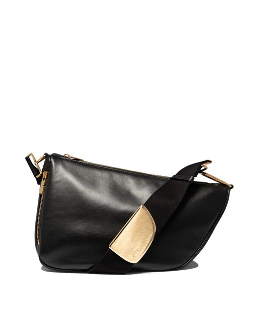 Burberry Black Shield Medium Shoulder Bag