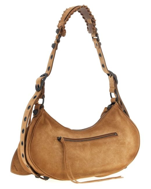 Balenciaga Brown Le Cagole S Shoulder Bags
