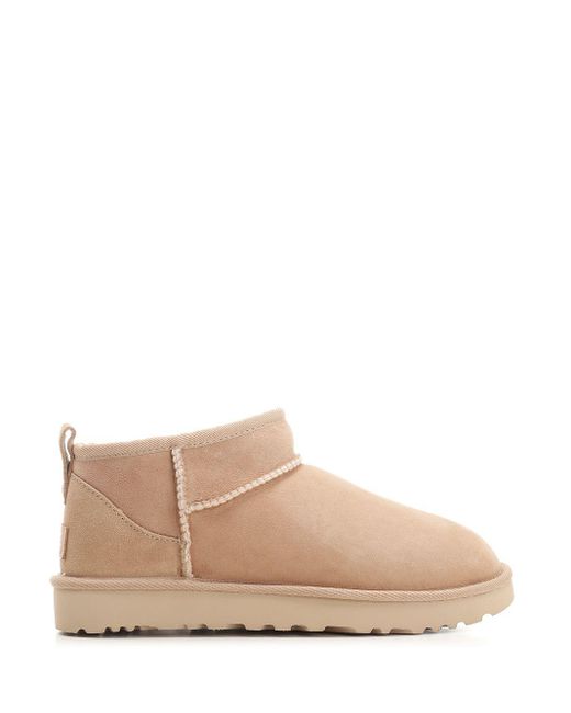 Ugg Natural Ultra Mini Boots Beige