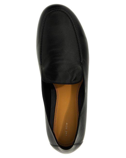 The Row Black 'Colette' Loafers