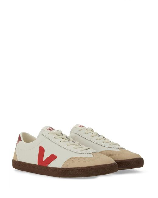 "Volley" Sneaker-Uomo di Veja in Pink da Uomo