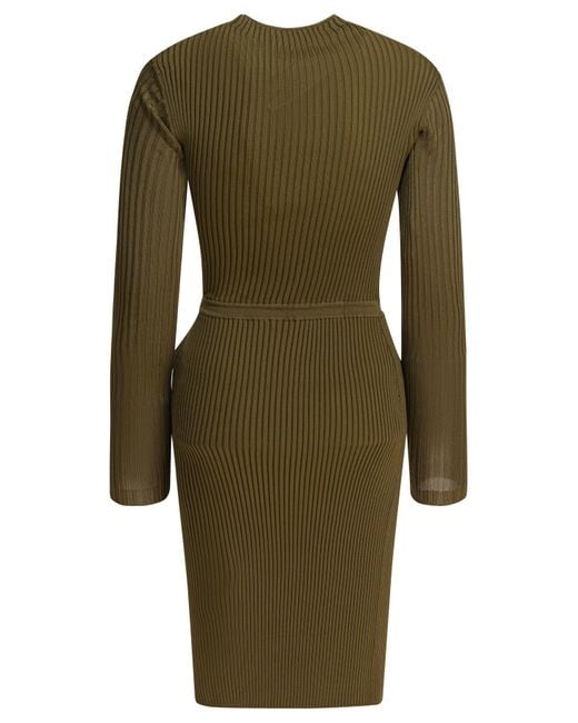 Self-Portrait Green Dresses