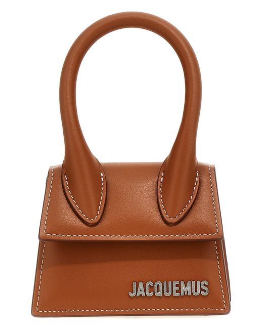 Jacquemus Brown Le Chiquito Homme Mini Hand Bags