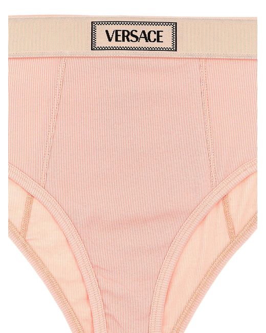 Versace Pink 90s Vintage Underwear, Body