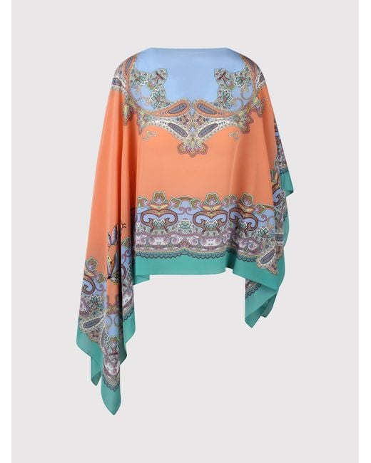 Print & -Donna di Etro in Blue