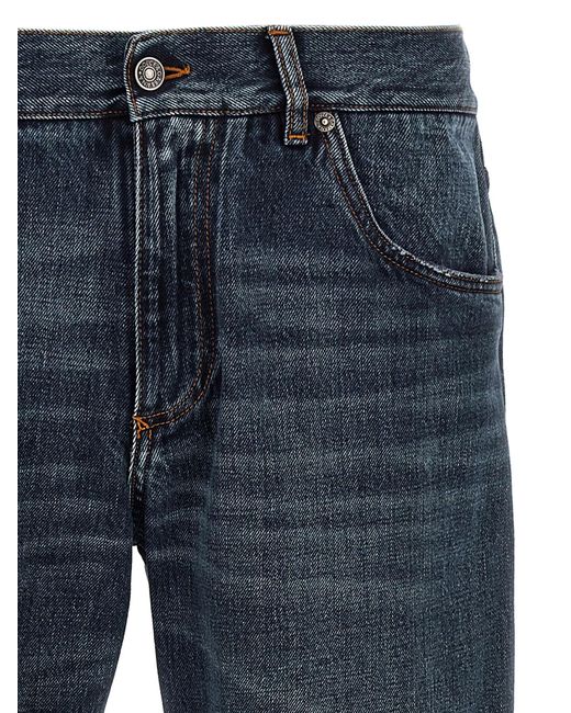 Dolce & Gabbana Blue 5-pocket Jeans for men