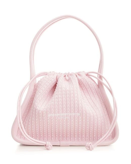 Alexander Wang Pink Ryan Handbags Rose