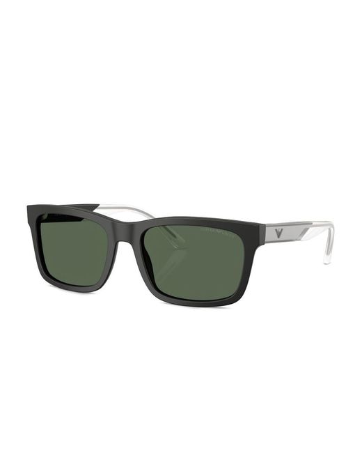 Emporio Armani Green Sunglasses for men