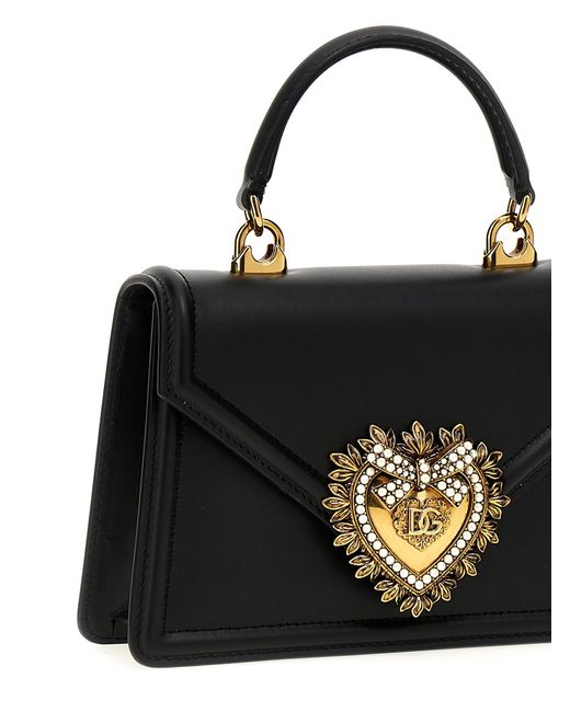 Dolce & Gabbana Black Devotion Hand Bags