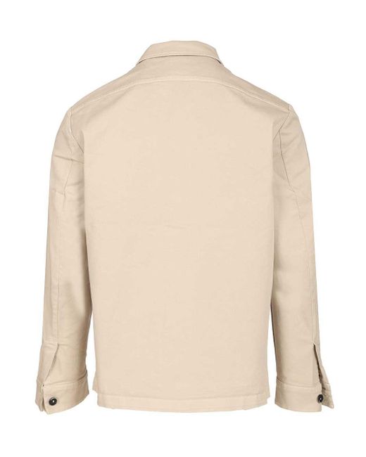 Barena Natural Cedrone Traverso Shirts Black for men