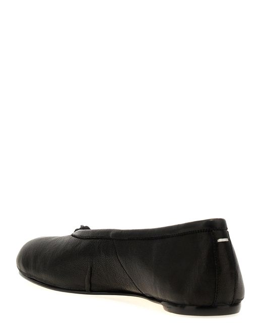 Tabi New Flat Shoes Nero di Maison Margiela in Black
