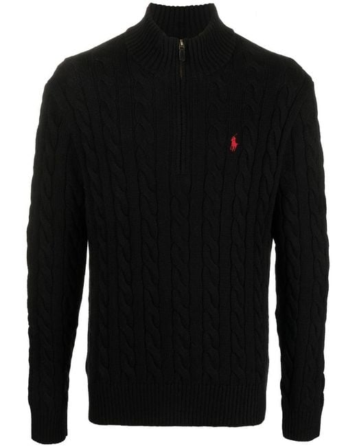Polo Ralph Lauren Black Maglia for men