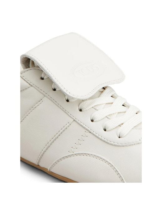 Tod's White Neutral Boots