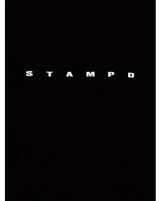 Stampd Black ' Strike Logo' Hoodie for men