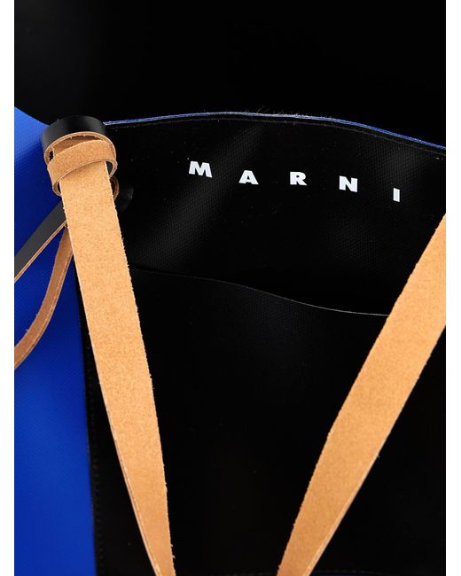 Marni Blue Tribeca Tote Bag for men