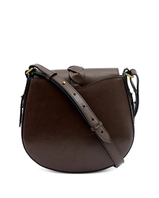 Isabel Marant Black Altay Small Leather Shoulder Bag