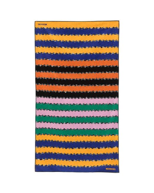 Teli Mare Cotone-Uomo di Missoni in Green da Uomo