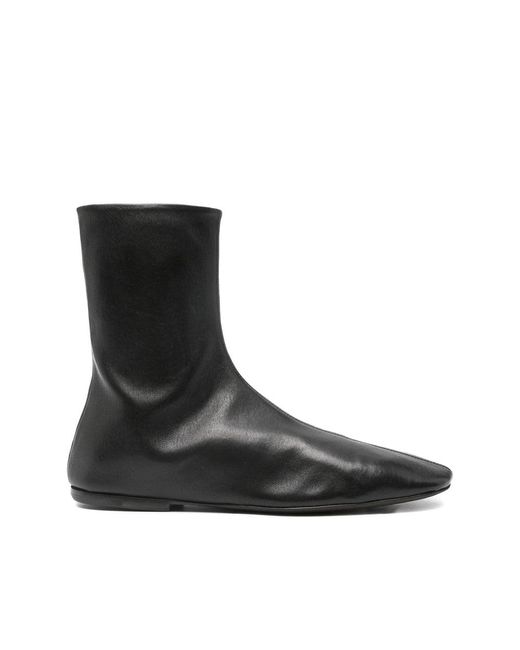 Dries Van Noten Black Ankle Boots
