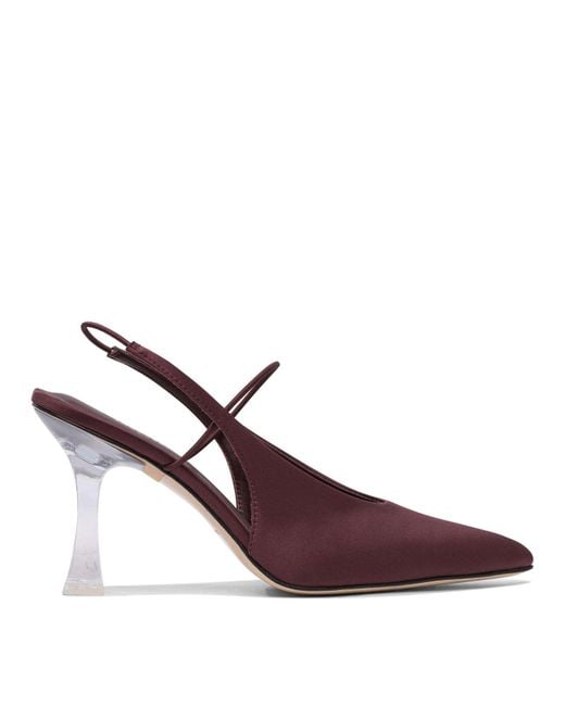 STUDIO AMELIA Brown Heeled Shoes Bordeaux