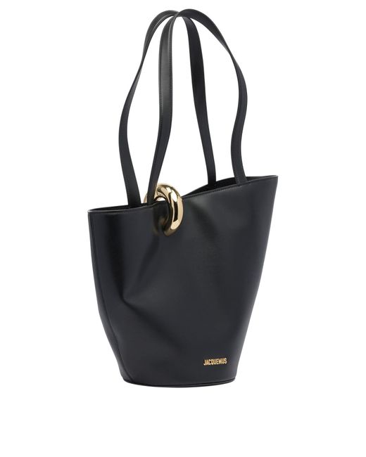 Le Bambola Borse A Spalla E Tracolla Nero-Donna di Jacquemus in Black