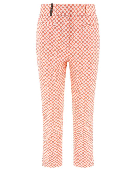 Polka Dots Pantaloni di Peserico in Pink