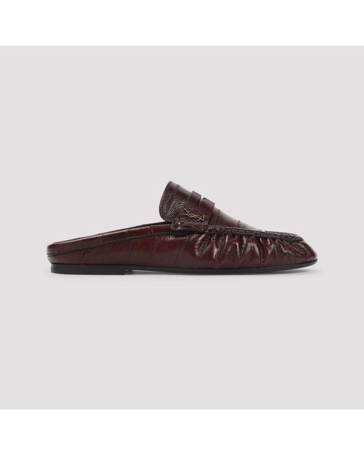 Saint Laurent Brown Loafers