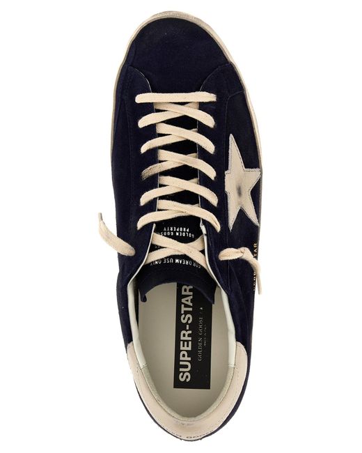 Superstar Sneakers Blu di Golden Goose Deluxe Brand in Black da Uomo