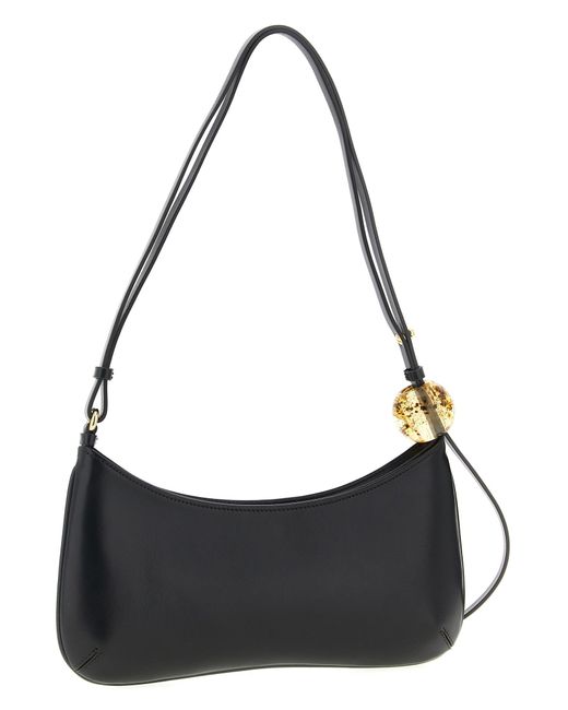 Borsa A Spalla 'Le Bisou Perle' di Jacquemus in Black