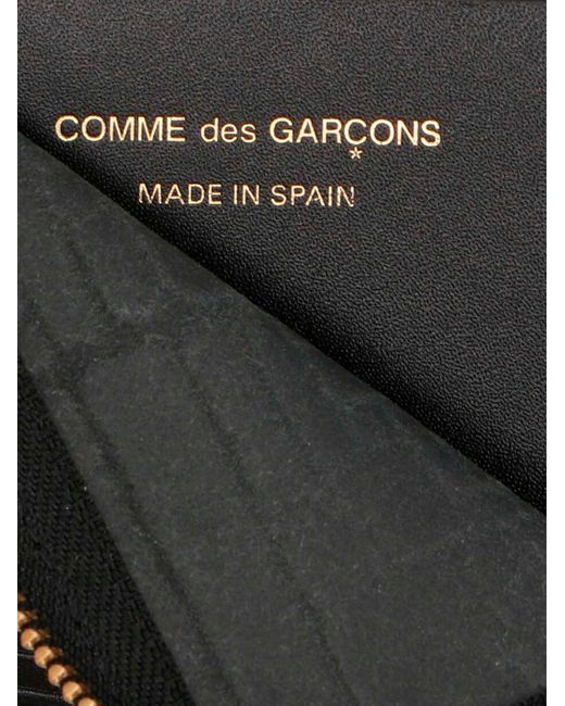 Comme des Garçons Black 'Embossed Logotype' Wallet