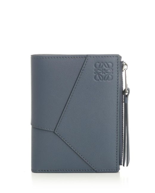 Loewe Blue Puzzle Wallets for men