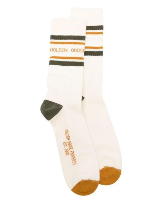 Golden Goose Deluxe Brand White Socks High