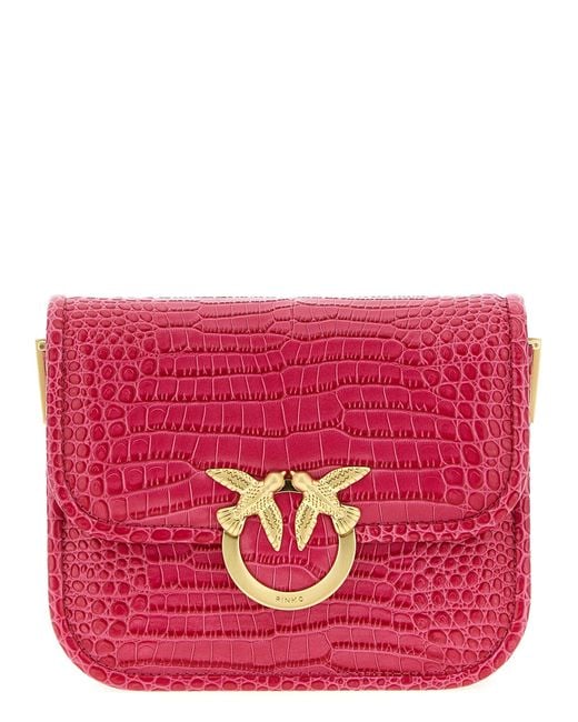Love Bag Box Borse A Spalla E Tracolla Fucsia-Donna di Pinko in Pink