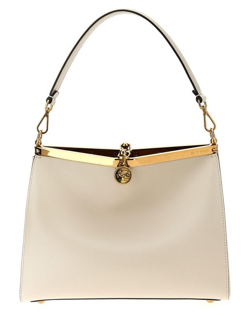 Etro Natural Vela Shoulder Bags