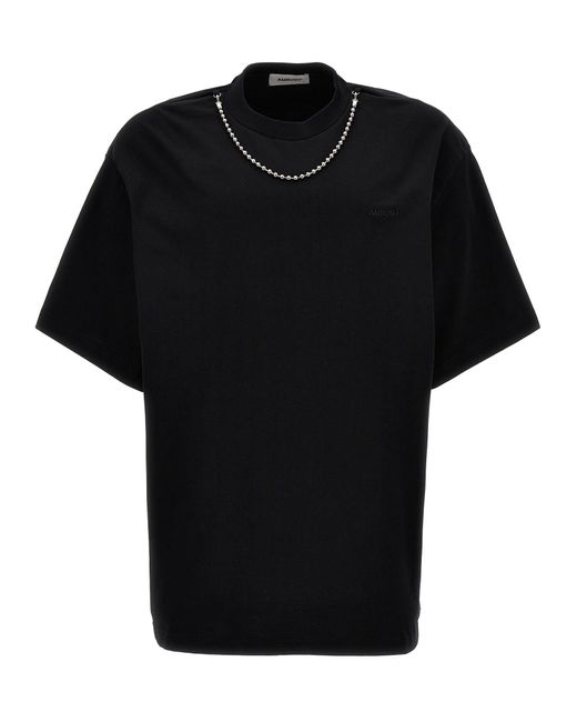 Ballchain T Shirt Nero di Ambush in Black da Uomo