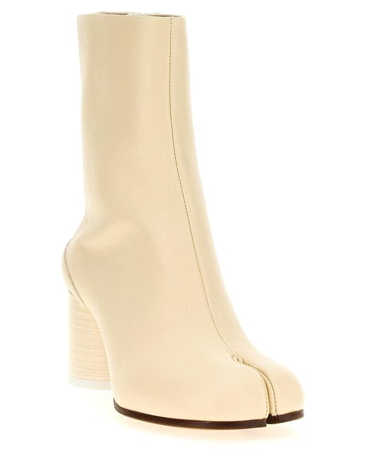 Maison Margiela Natural Tabi Boots And Ankle Boots for men