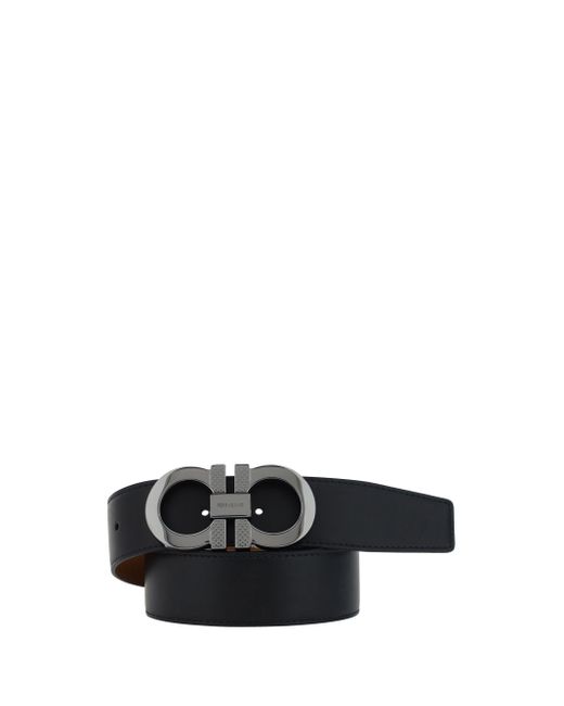 Ferragamo Black Cintura Reversible for men