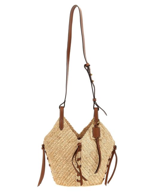 Tampa Mini Borse A Spalla-Donna di Isabel Marant in Natural
