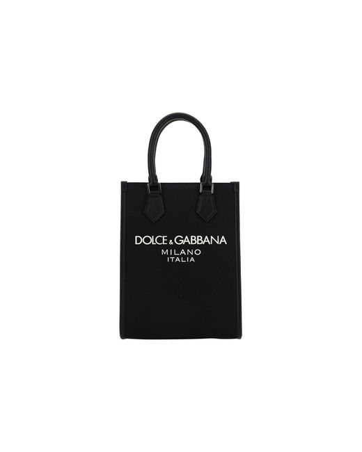 Borsa piccola in nylon di Dolce & Gabbana in Black da Uomo
