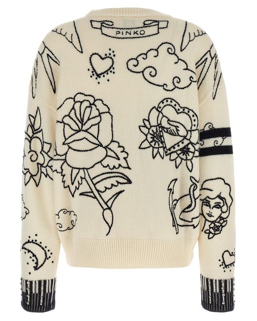 Pinko Multicolor 'Andros' Sweater