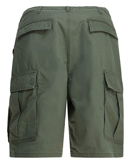 Trooper 6P Shorts Verde-Uomo di Nonnative in Green da Uomo