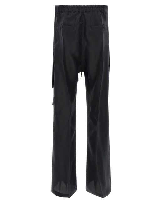 Rick Owens Black 'Cargobelas' Pants for men