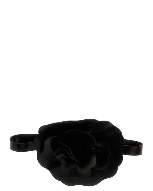 Philosophy Black Flower Choker Necklace Jewelry