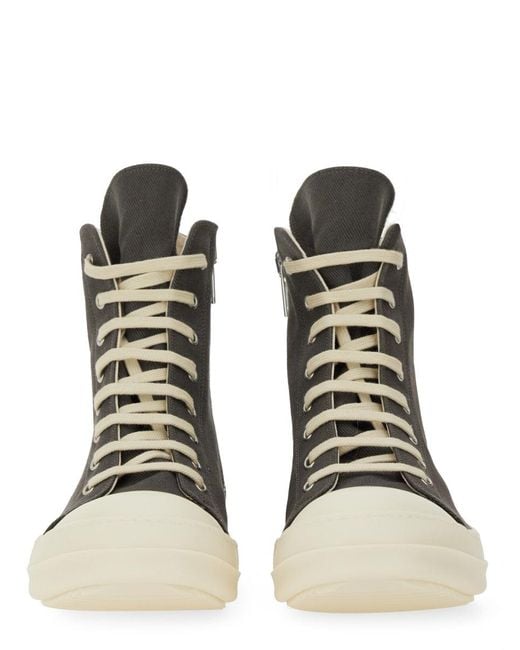 Rick Owens x Drkshdw Black Sneaker High for men