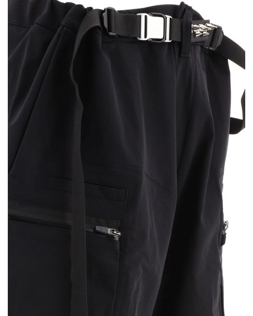 Acronym Black "Sp57 Ds" Shorts for men