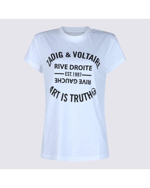 Zadig Voltaire Women's Blue T-Shirts