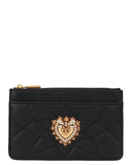Dolce & Gabbana Black Devotion Wallets