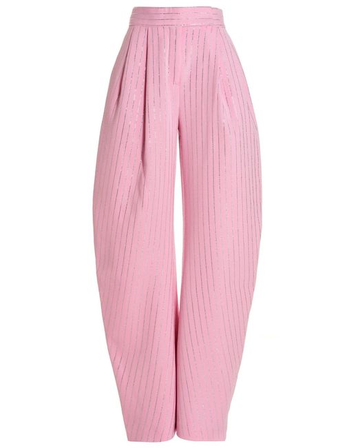The Attico Pink 'gary' Pants