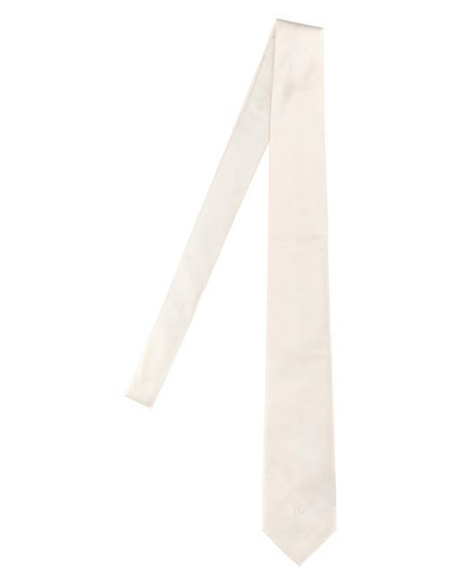 Sicilia Cravatte Bianco di Dolce & Gabbana in White da Uomo